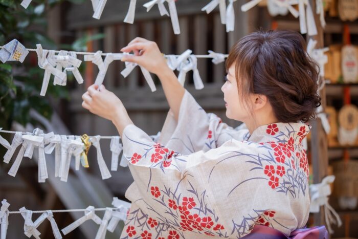 東京大神宮のおみくじの種類⑥：幸せ結びみくじ