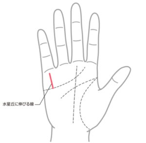 大金が舞い込む手相⑦：3つに分かれた財運線